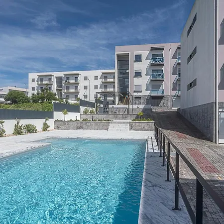 Apartamento T3 Mar Azul アパート ナザレ